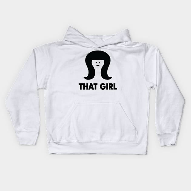 THAT GIRL Kids Hoodie by hamdansengut